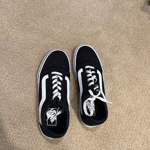 Vans black and white old skool